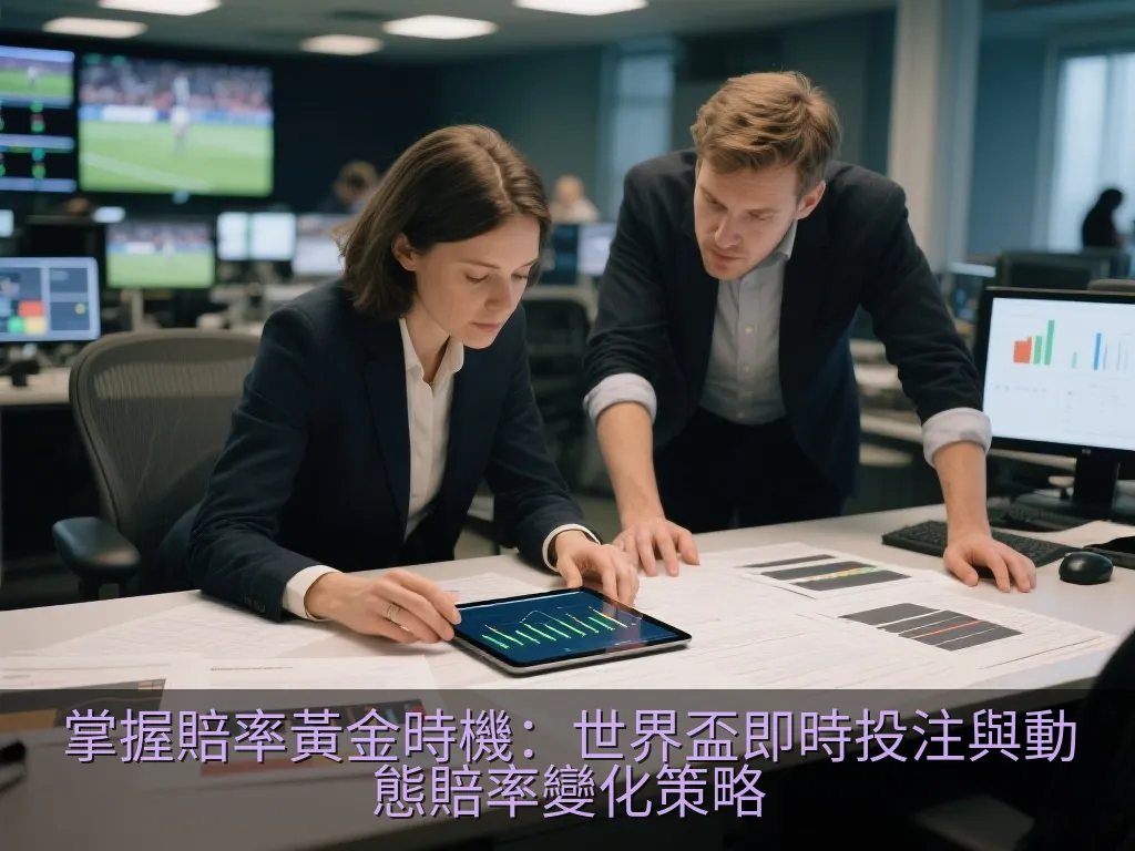 掌握賠率黃金時機：世界盃即時投注與動態賠率變化策略